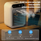 Tragbarer Klimaanlagen-Ventilator mit Sprühfunktion