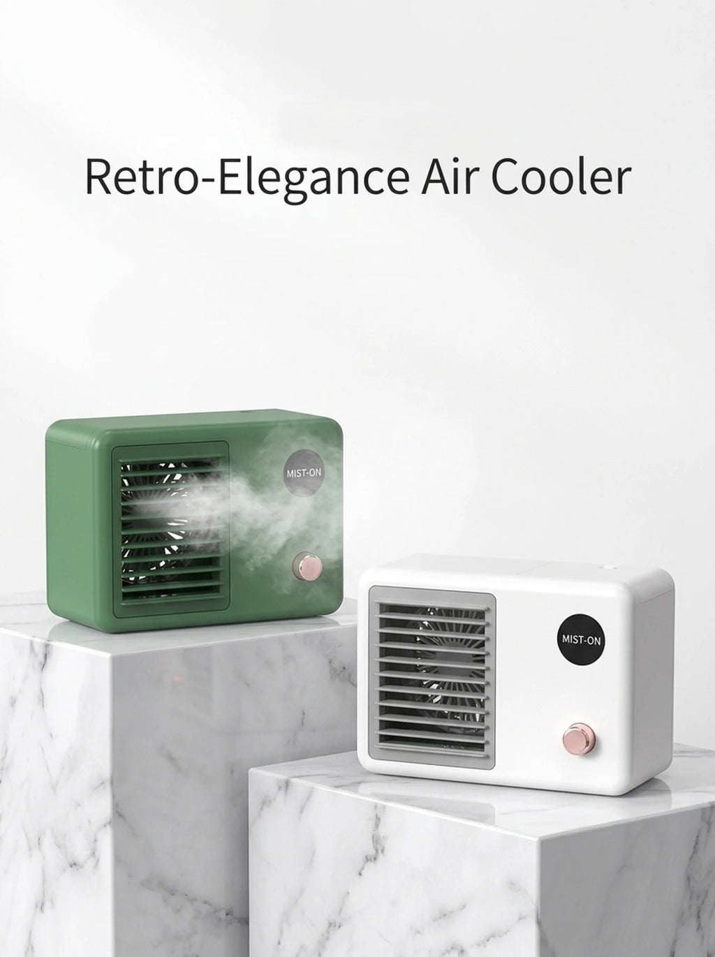 Tragbarer Desktop Luftkühlventilator mit Sprühfunktion