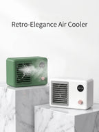 Tragbarer Desktop Luftkühlventilator mit Sprühfunktion