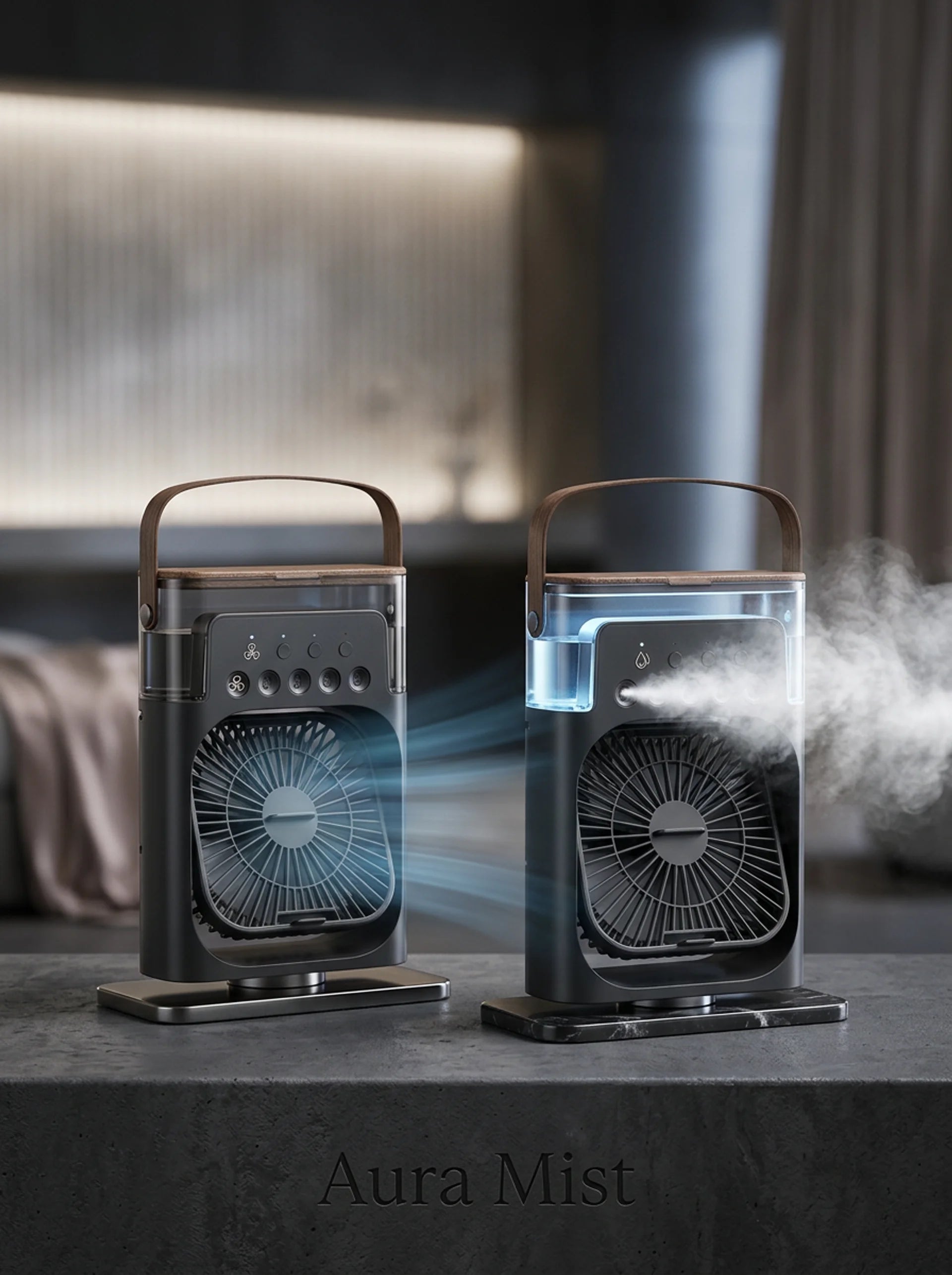 Kleiner Wassernebel-Ventilator