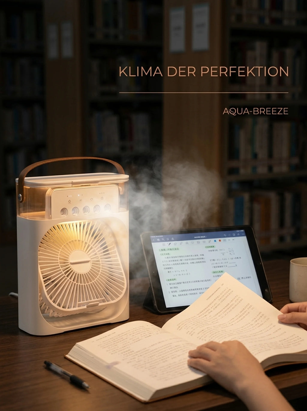 Kleiner Wassernebel-Ventilator
