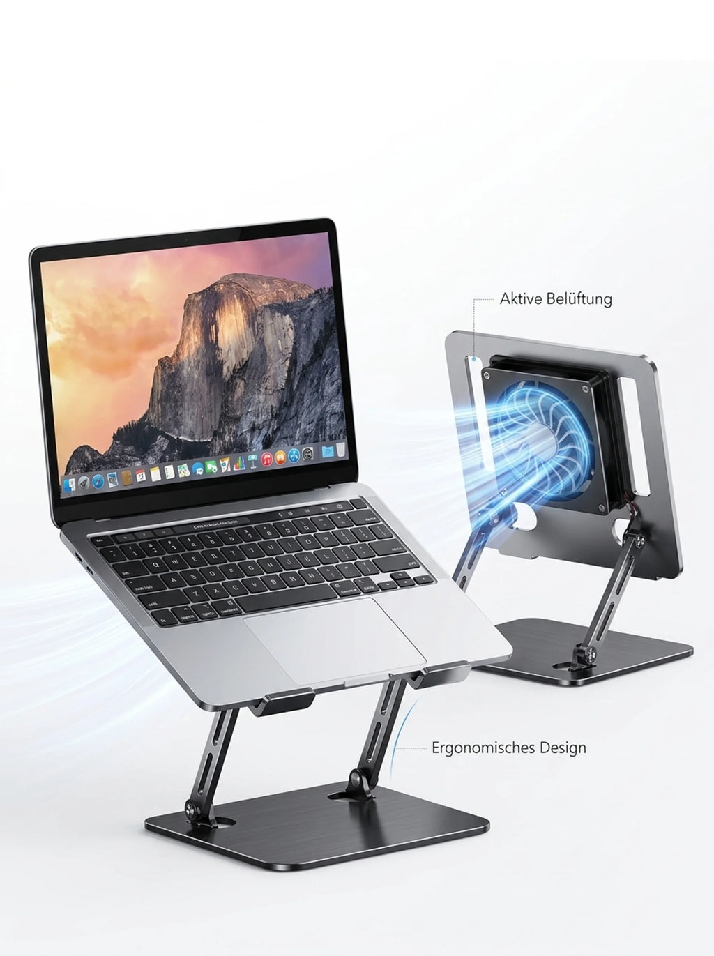 Laptop-Ständer Luftgekühlt