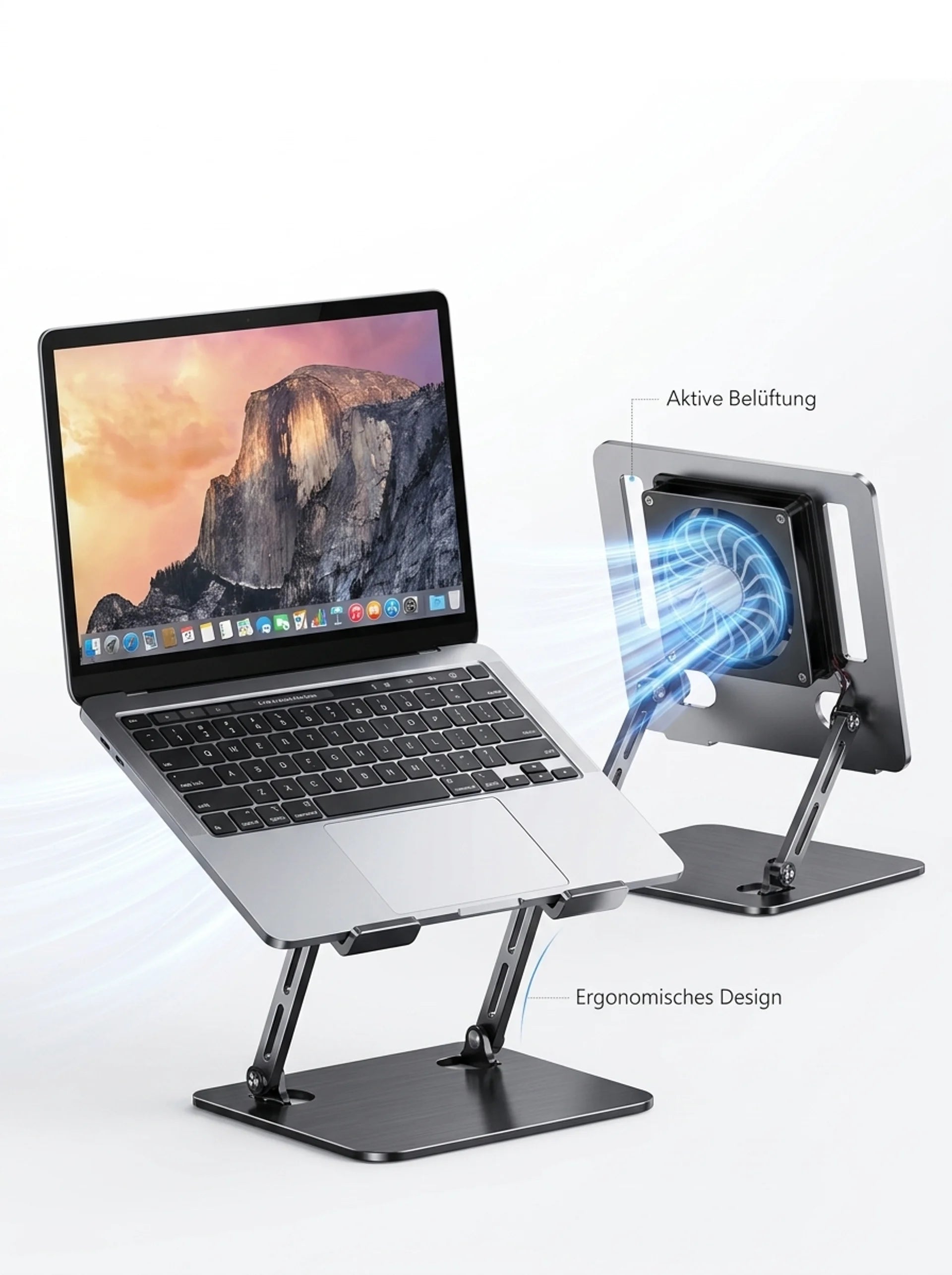 Laptop-Ständer Luftgekühlt