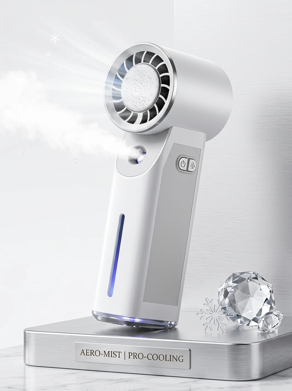 Handventilator mit Sprühfunktion